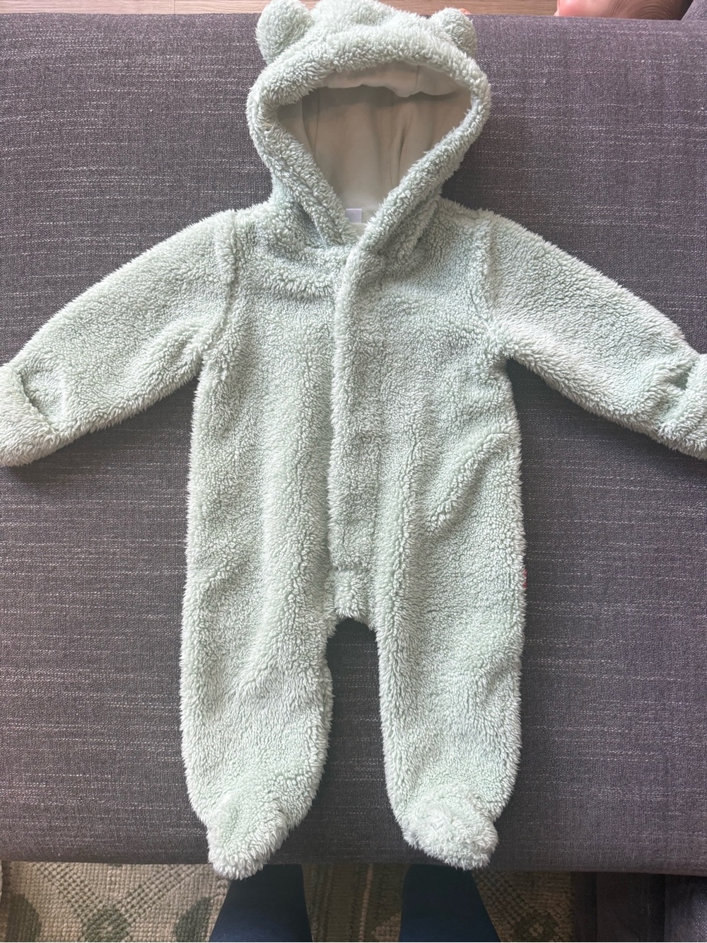 Magnetic Me Mint Green Fleece Pram 0-3M